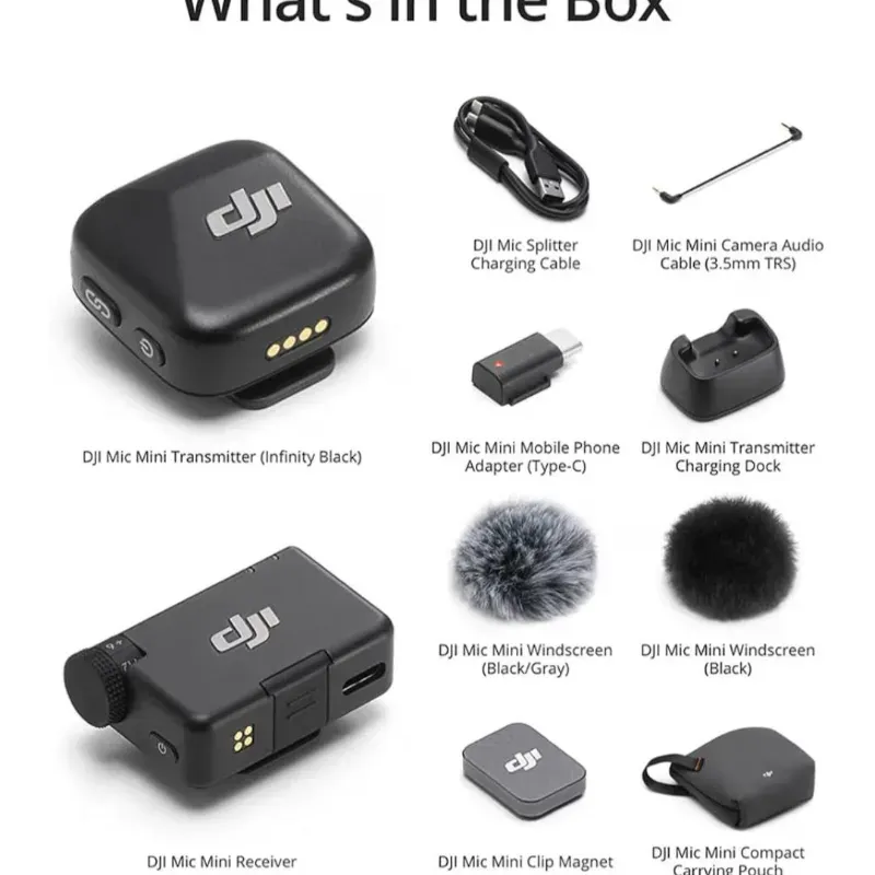 DJI Mic Mini (1 TX + 1 RX)