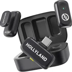 Hollyland Lark A1 Duo – Micrófono Inalámbrico USB-C