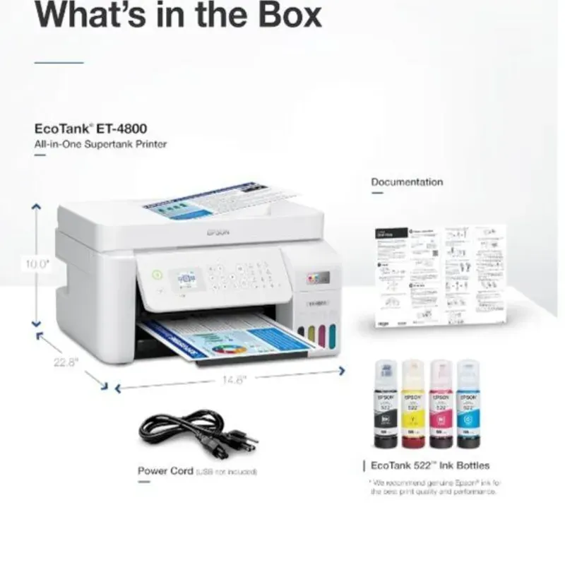 Impresora Epson EcoTank ET-4800