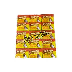 Caja de cubitos de sustancia de pollo (60 uds).