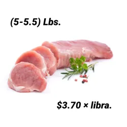 Solomillo de cerdo (5-5.5)lbs.