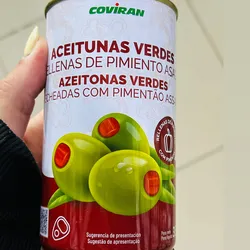 Aceitunas rellenas de pimiento