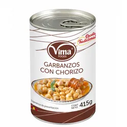 Garbanzos con chorizo