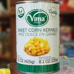 Lata de maíz dulce