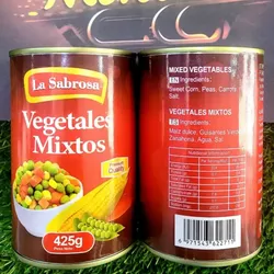Macedonia de vegetales mixtos