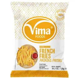 Papas prefritas 1kg