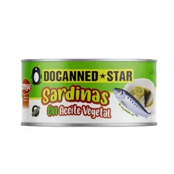 Sardinas en aceite vegetal