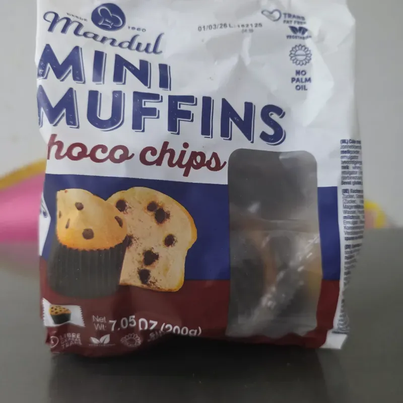 Mini Muffins Choco Chips