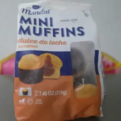 Mini Muffins de Dulce de Leche