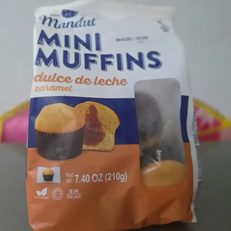 Mini Muffins de Dulce de Leche