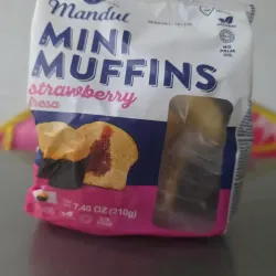 Mini Muffins de Fresa