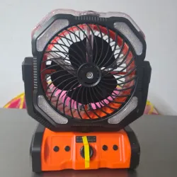 Ventilador recargable con vaporizador 