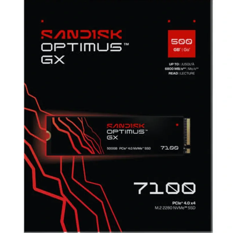 Disco SSD SanDisk Optimus GX 500GB