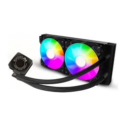 Disipador Enfriamiento liquido AmChoice RSL06-240-ARGB1 2 FANES