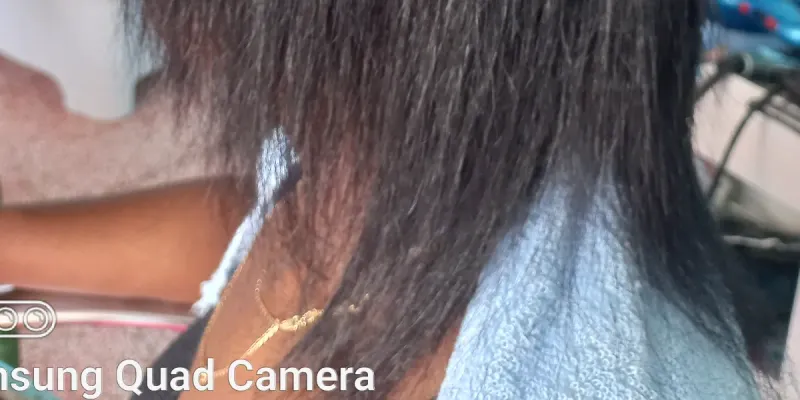Extensiones con hilos + Desriz+ Tinte 