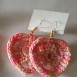 Aretes Corazón Matizado 