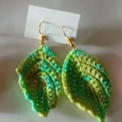 Aretes Hoja de Verano 