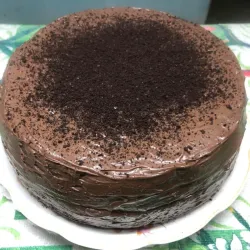 Panetela de chocolate.