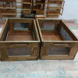 Cajas con malla