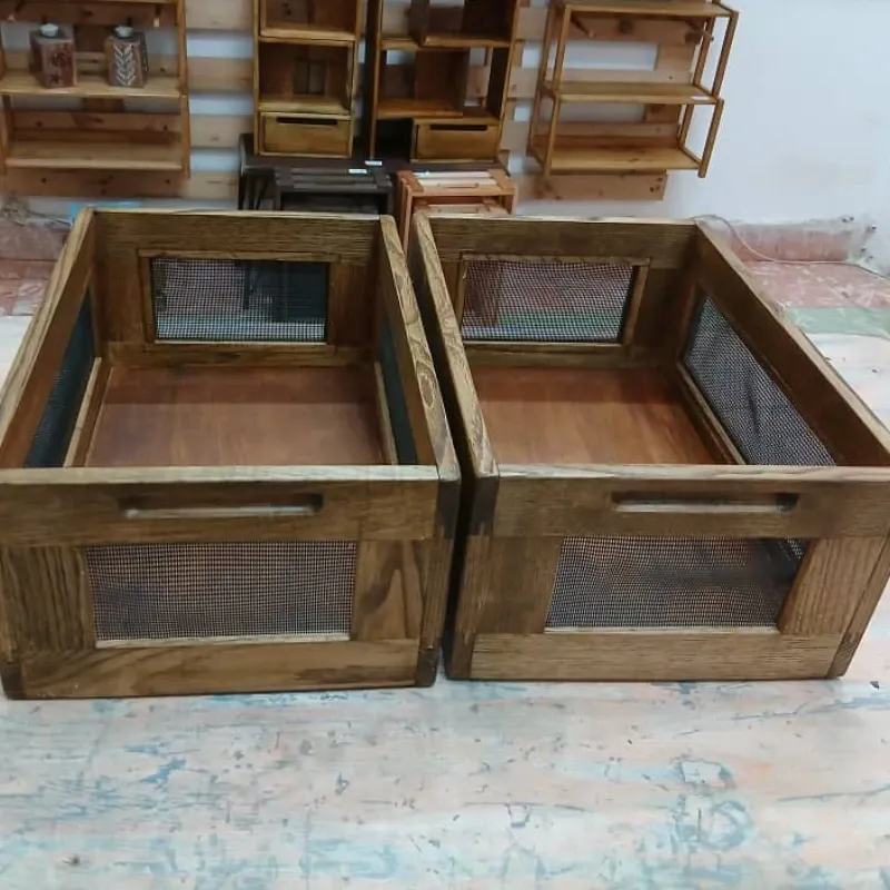 Cajas con malla