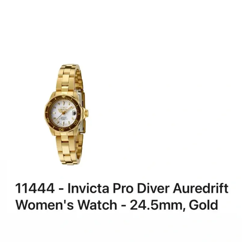 11444 Reloj Invicta de mujer Pro Diver Auredrift 24.5mm