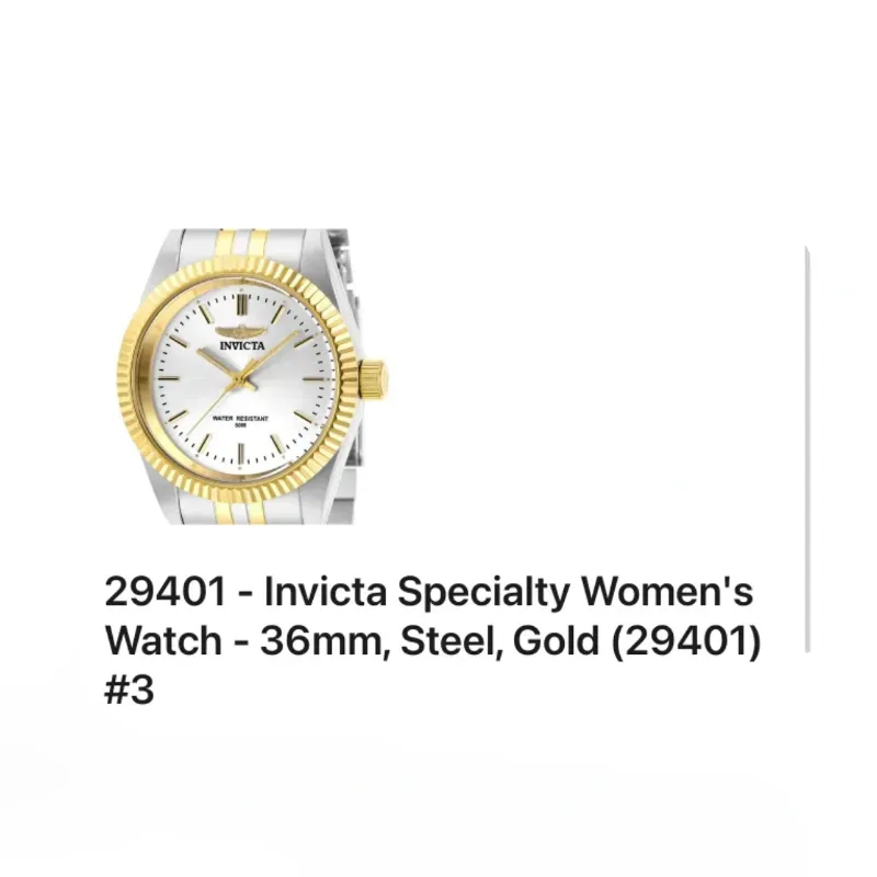 29401 Reloj Invicta de mujer Specialty, 36 mm