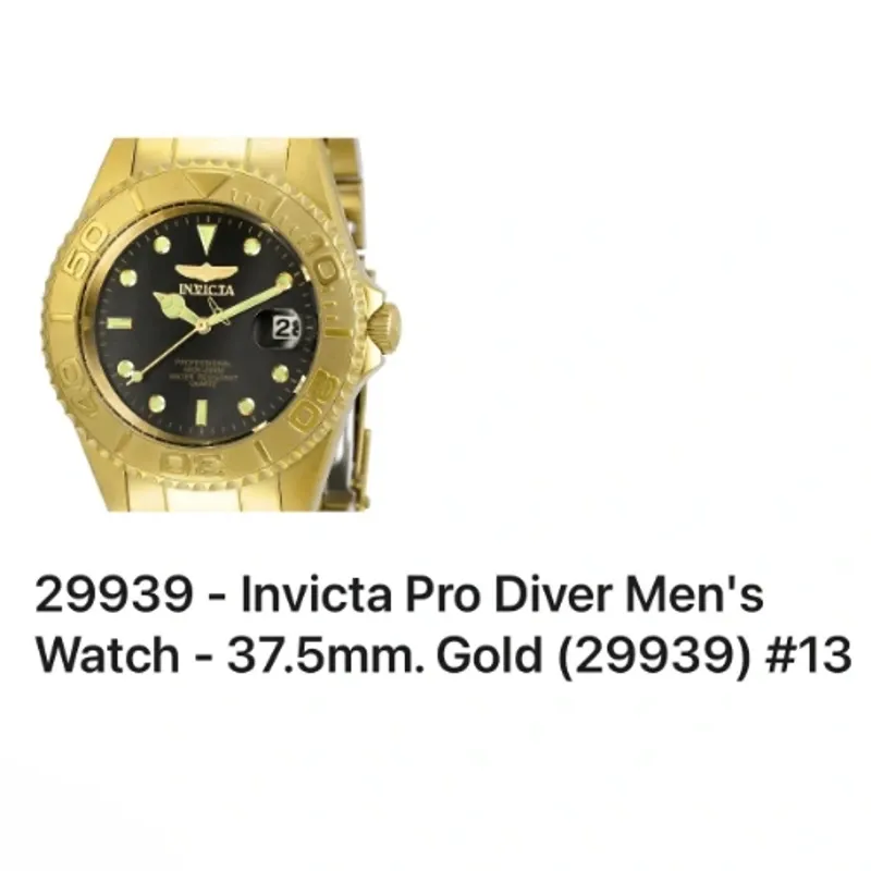 29939 Reloj Invicta de hombre Pro Diver 37.5 mm