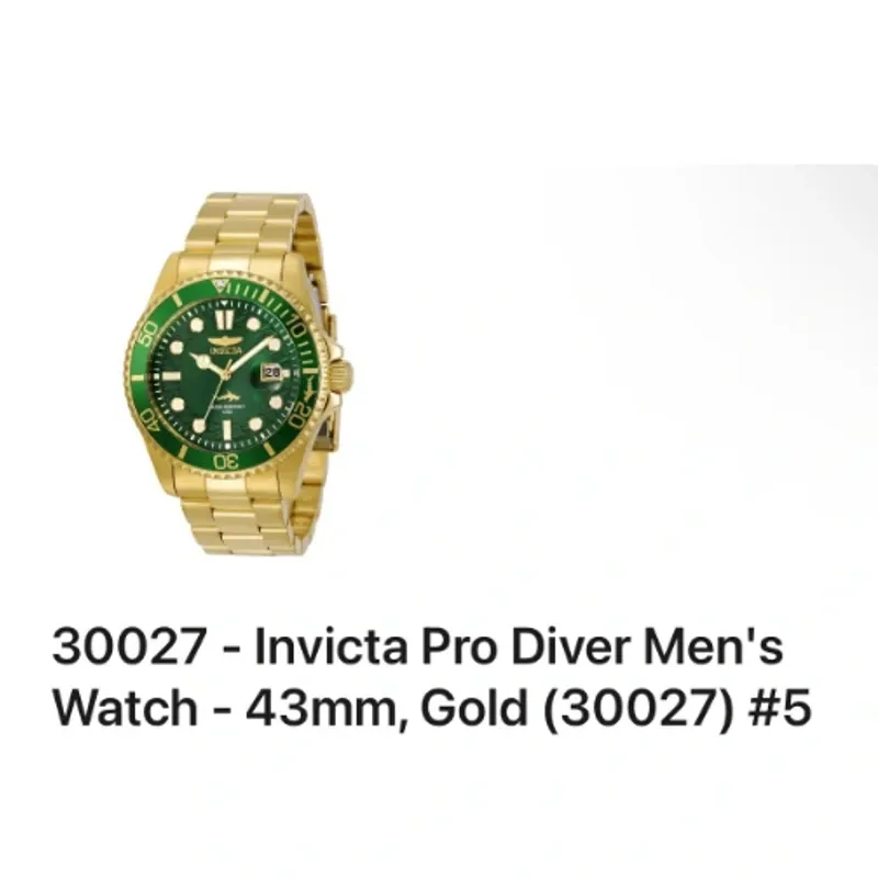 30027 Reloj Invicta de hombre Pro Diver 43 mm