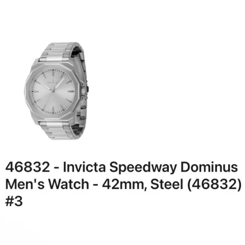 46832 Reloj Invicta de hombre Speedway Dominus 42 mm