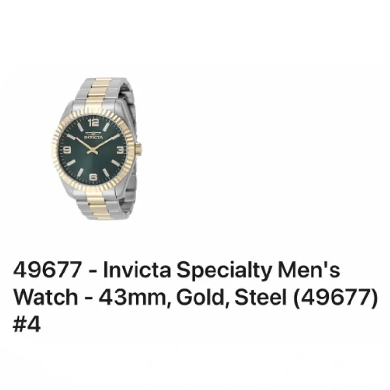 49677 Reloj Invicta de hombre Specialty 43mm