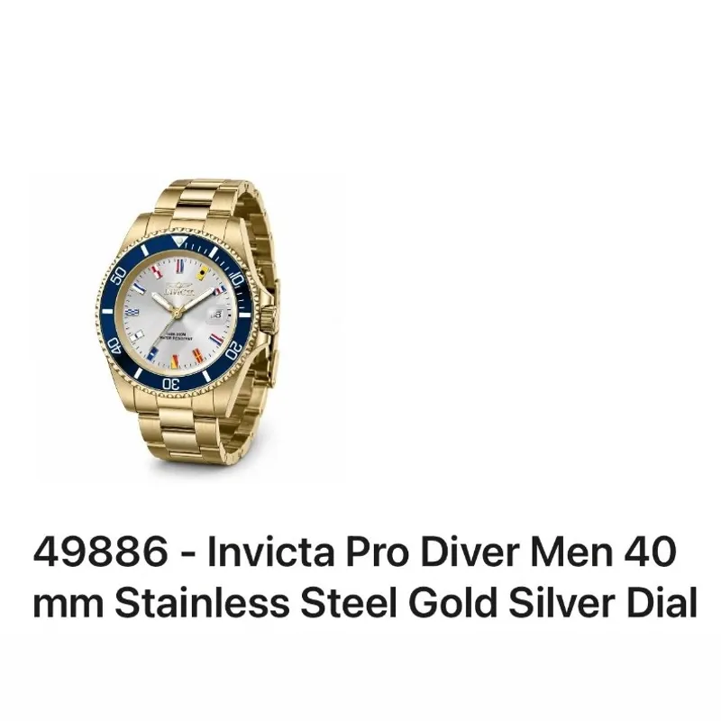 49886 Reloj Invicta de hombre Pro Diver 40mm