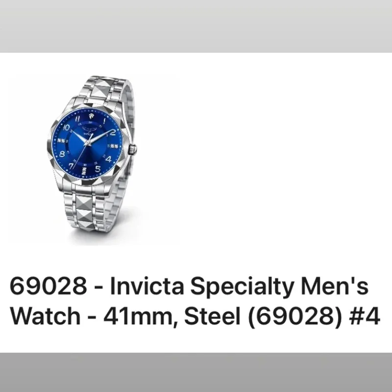 69028 Reloj Invicta de hombre Specialty 41mm