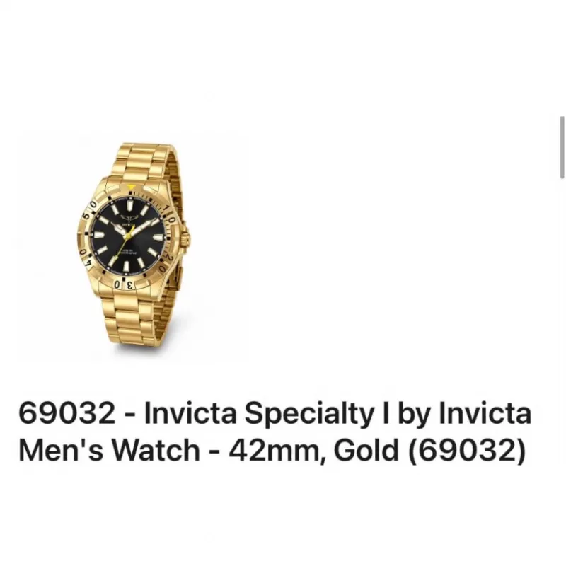 69032 Reloj Invicta de hombre Specialty I 42 mm