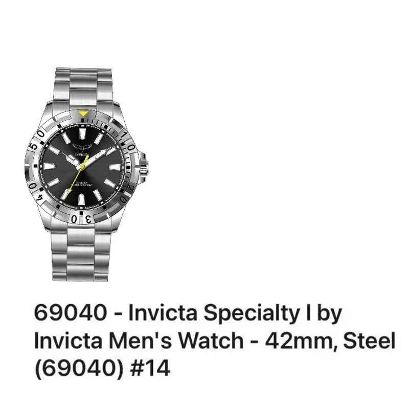 69040 Reloj Invicta de hombre Specialty I 42mm