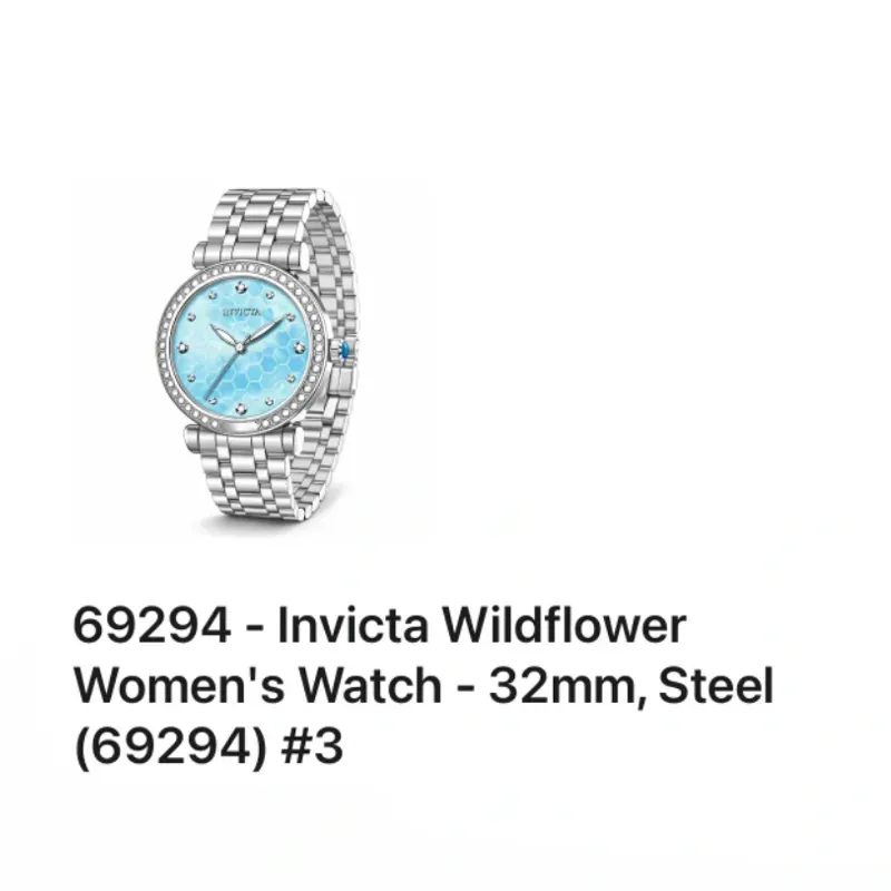 69294 Reloj Invicta de mujer Wildflower, 32 mm