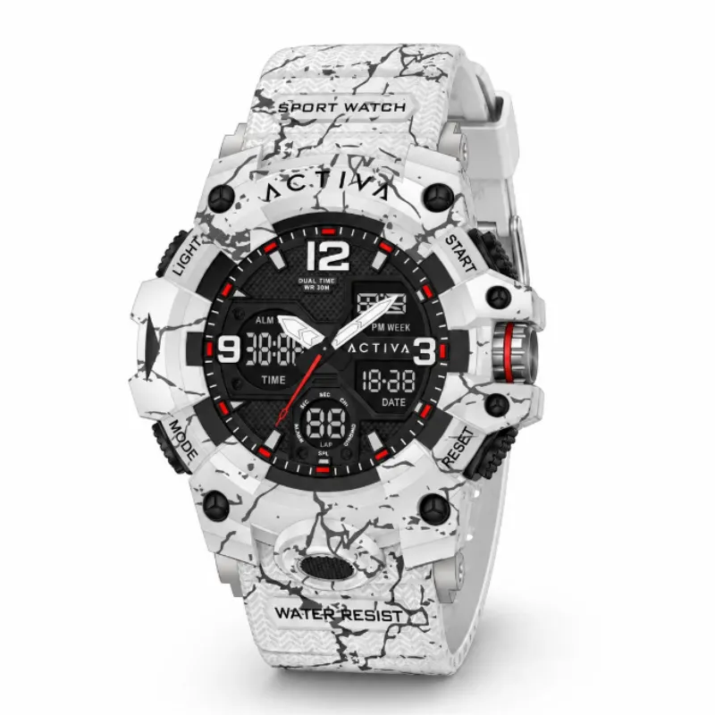 ACW8008-003 Reloj digital de hombre Activa x Invicta 49mm