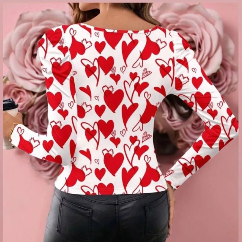 Blusa de corazones