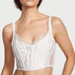 Corset blanco Victoria’s secret
