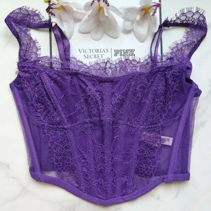 Corset morado Victoria’s secret