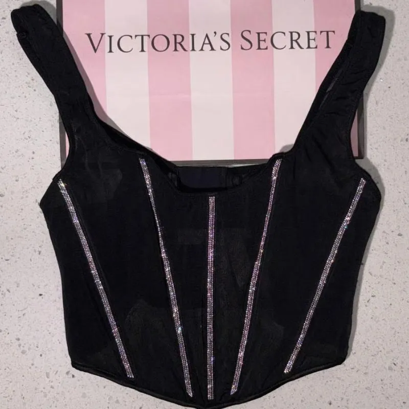 Corset negro Victoria’s secret