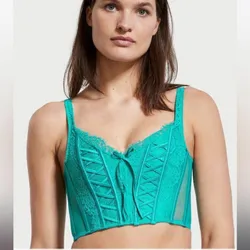 Corset verde Victoria’s secret