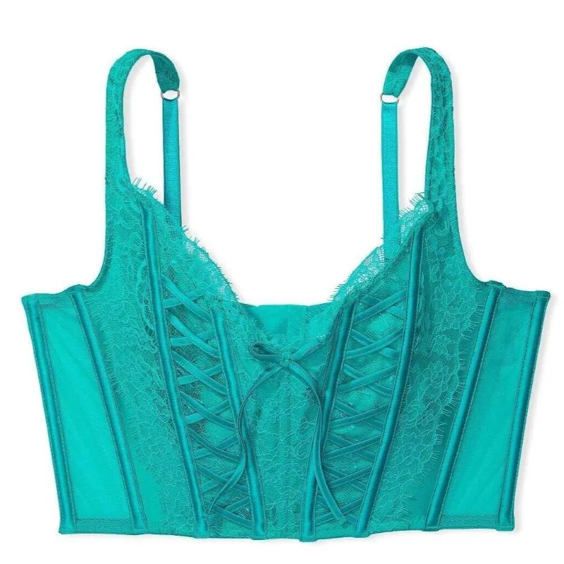 Corset verde Victoria’s secret