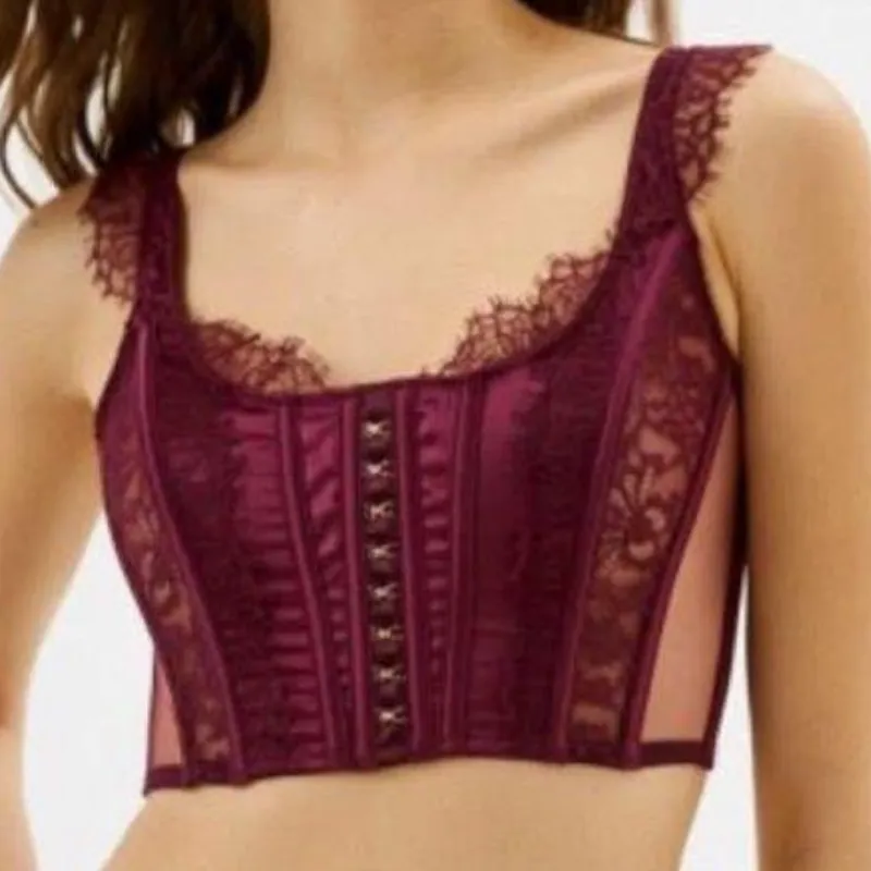 Corset marrón Victoria’s secret