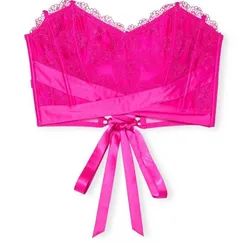 Corset rosa Victoria’s secret
