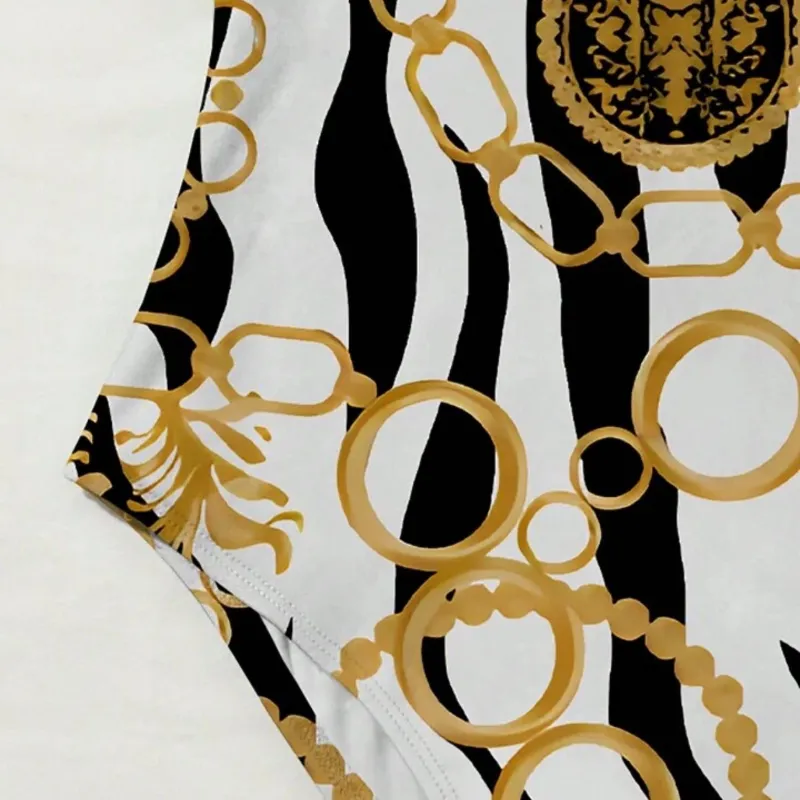 Body con estampado de cebra