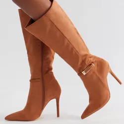 Botas altas de tacón