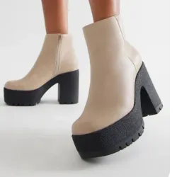Botas beige