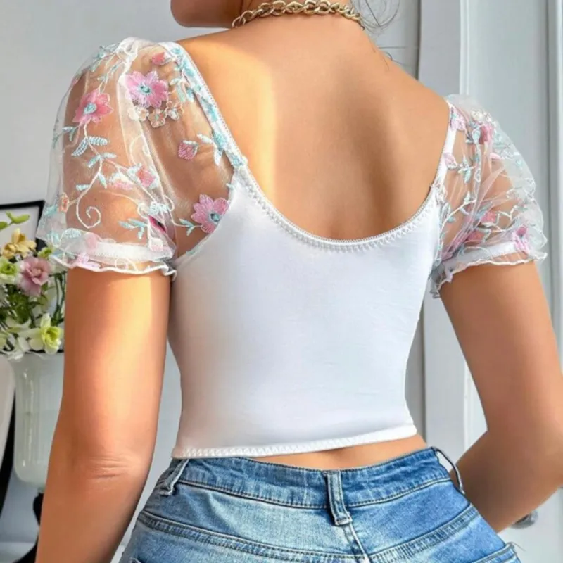Bustier con mariposas