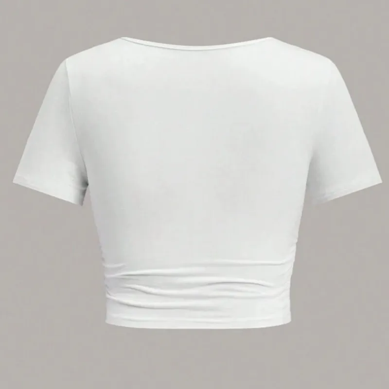 Camiseta blanca ajustada