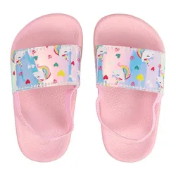Chanclas de baño rosa